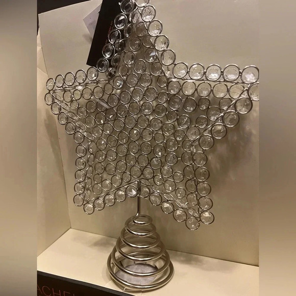 Rachel Zoe Crystal Star Christmas Tree Topper box - not included due too weight - Picture 8 of 16